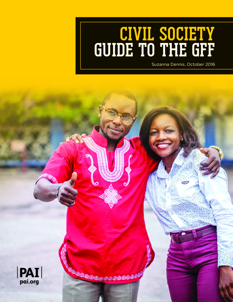 Civil society guide to the GFF