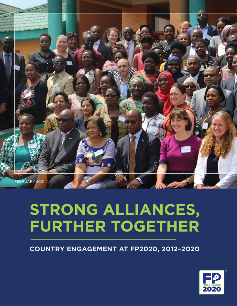 Strong Alliances, Further Together: Country Engagement at FP2020, 2012-2020
