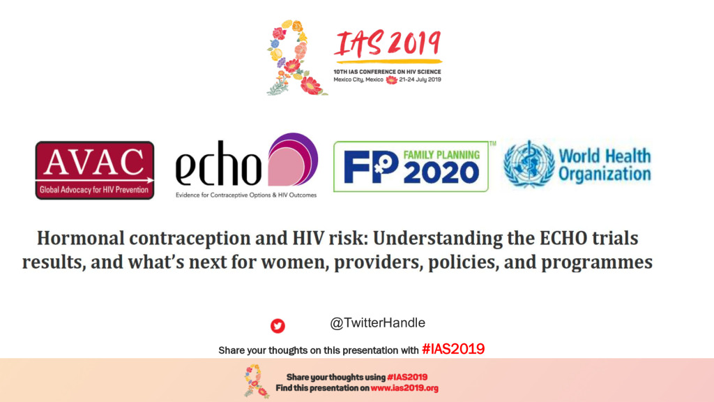 Hormonal Contraception and HIV Risk: Understanding the ECHO trials results