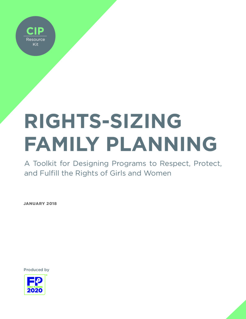Dimensionner les droits de la planification familiale