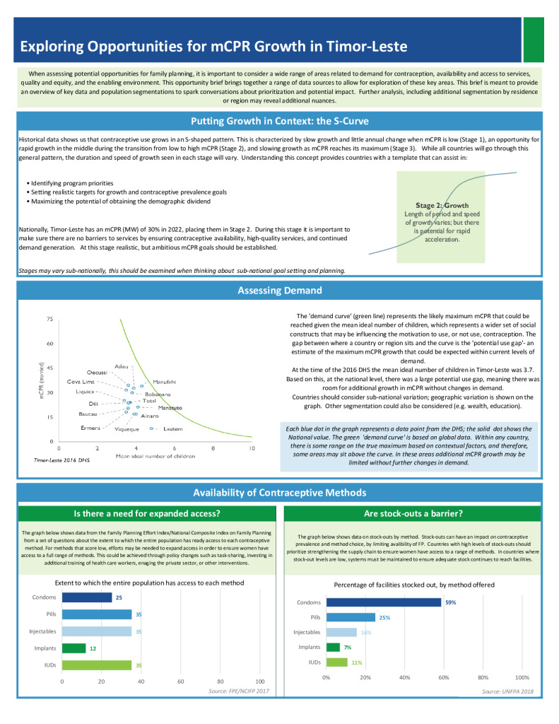 General FP Opportunity Brief