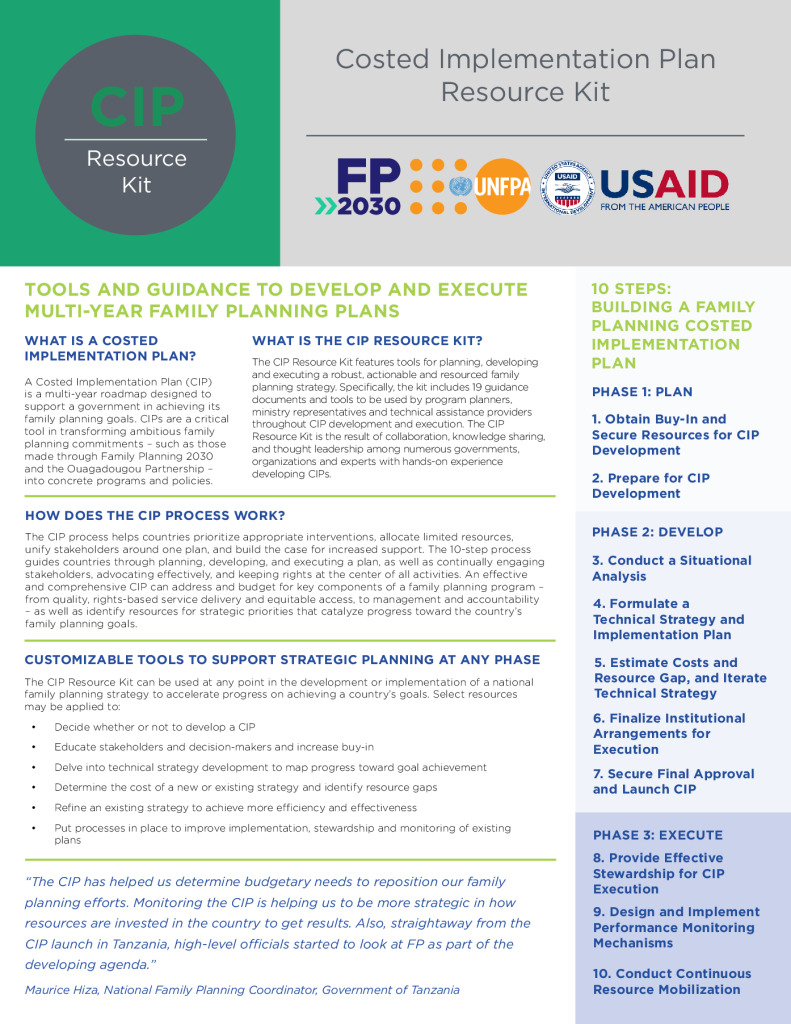 CIP Factsheet